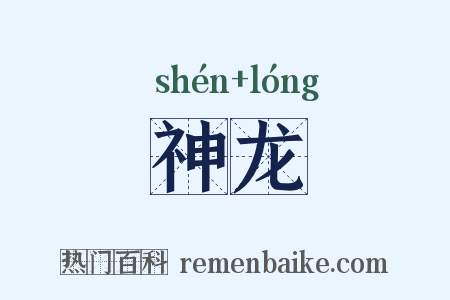 神龙是什么意思的图片